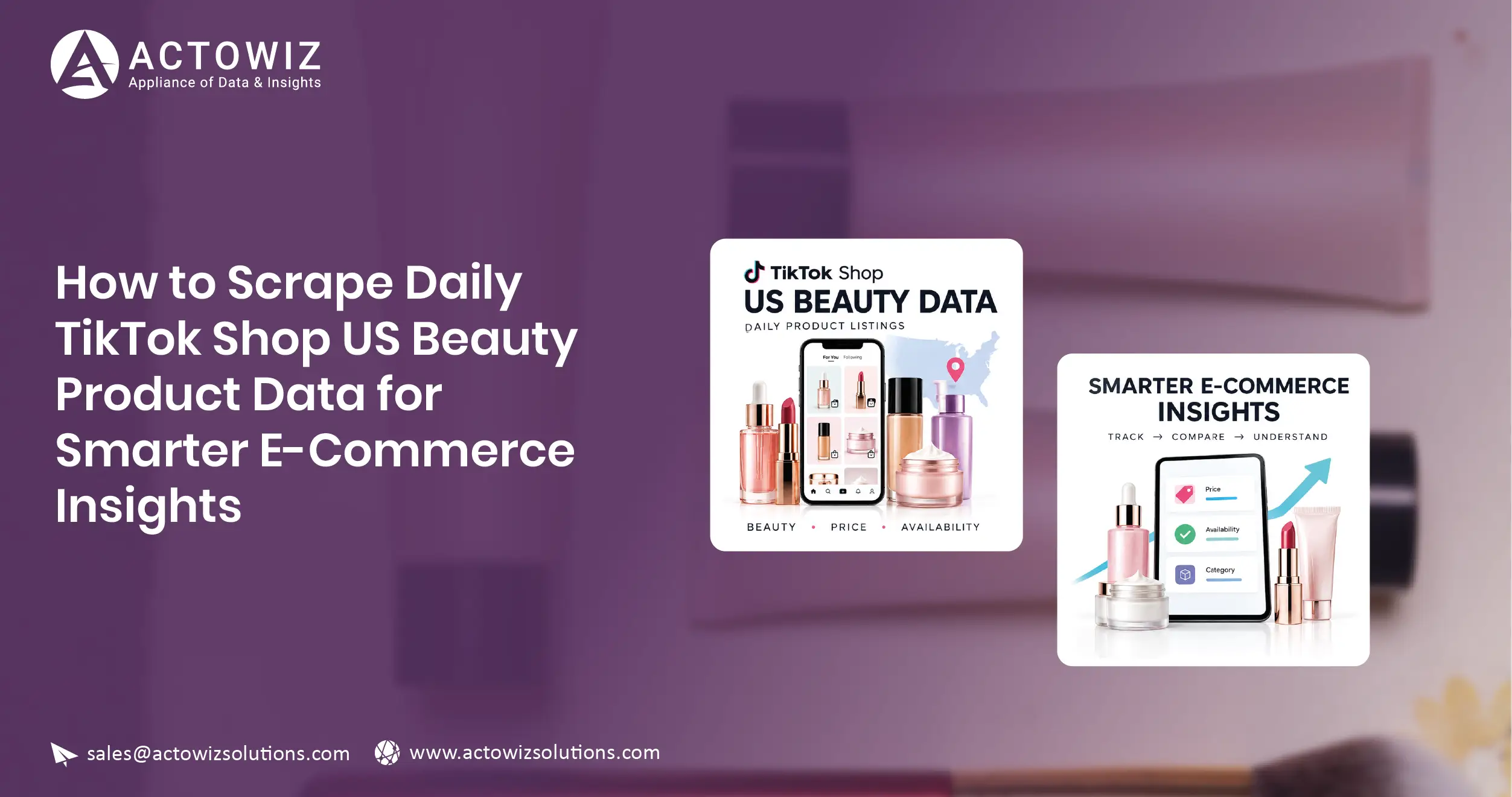 Scrape Daily TikTok Shop US Beauty Product Data